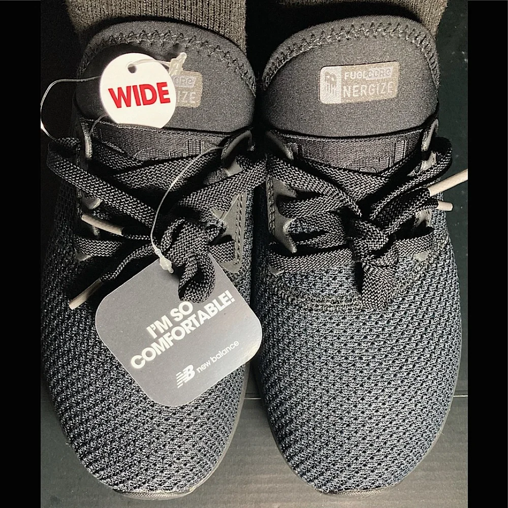 New Balance Fuelcore Nergize V1 Black Running Shoe - Picture 4 of 7